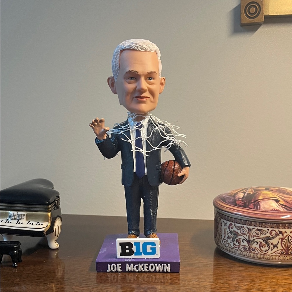 Joe McKeown bobblehead Northwestern basketball coach collectible